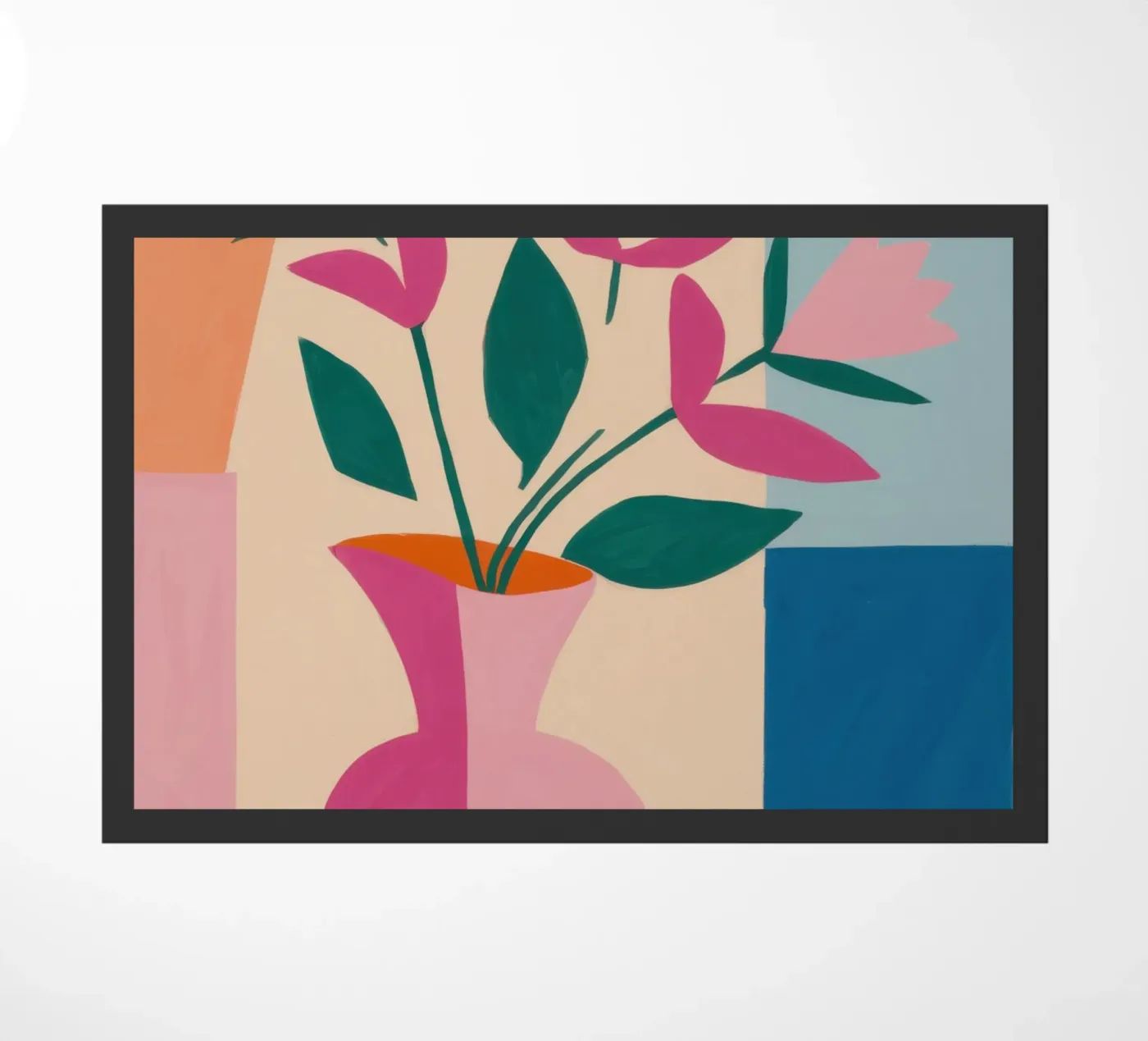Abstracte tulp harmonie deurmat van Thistle Bloom