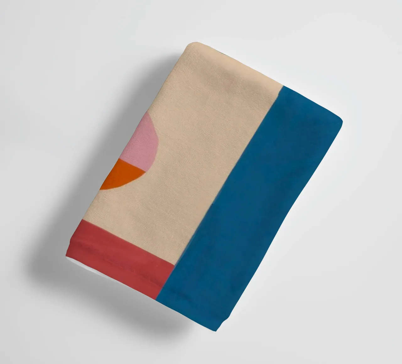 Abstract Tulip Harmony towel by Thistle Bloom