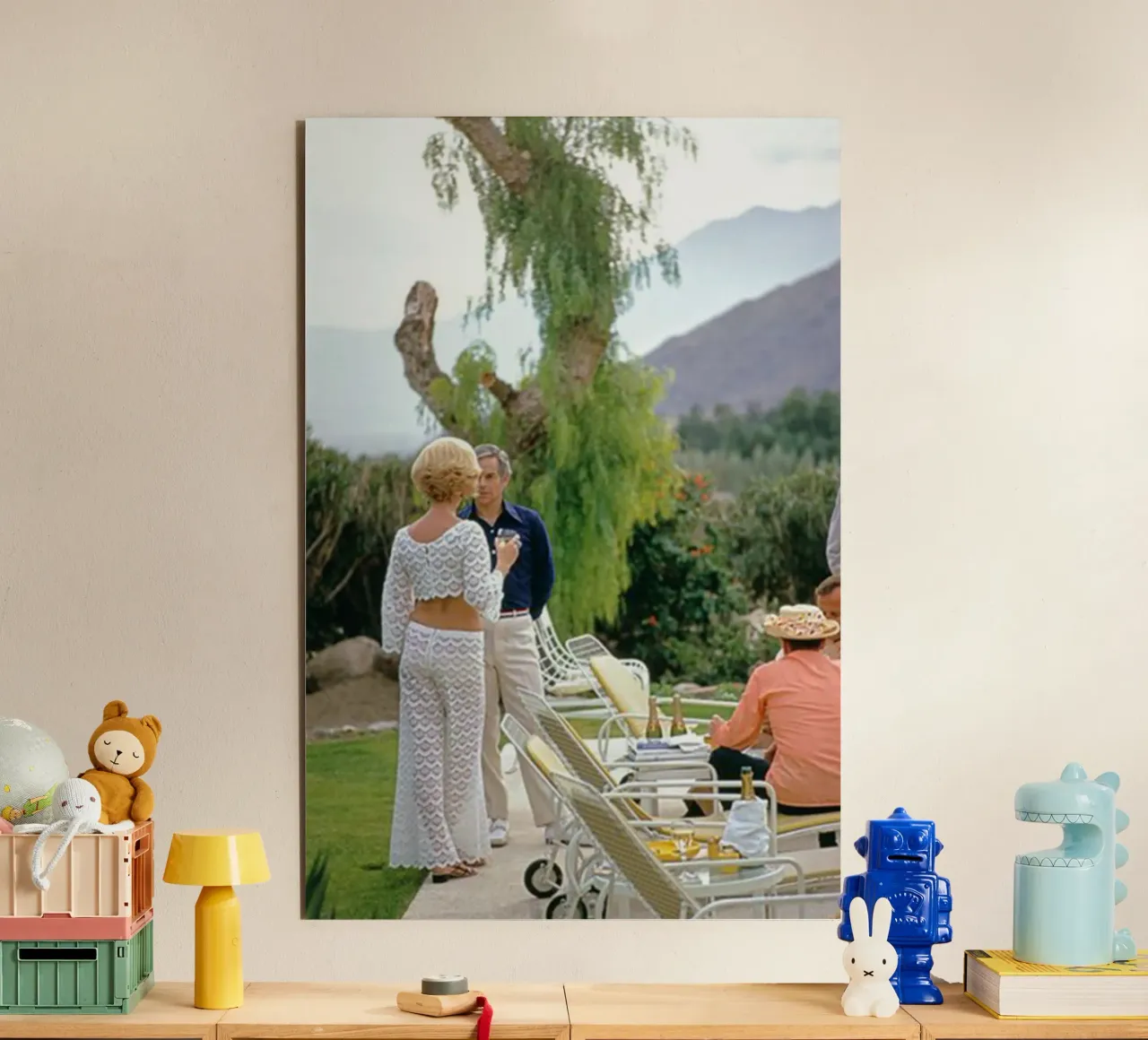 Slim Aarons - Racconta una storia alluminio dibond da The Poster UK