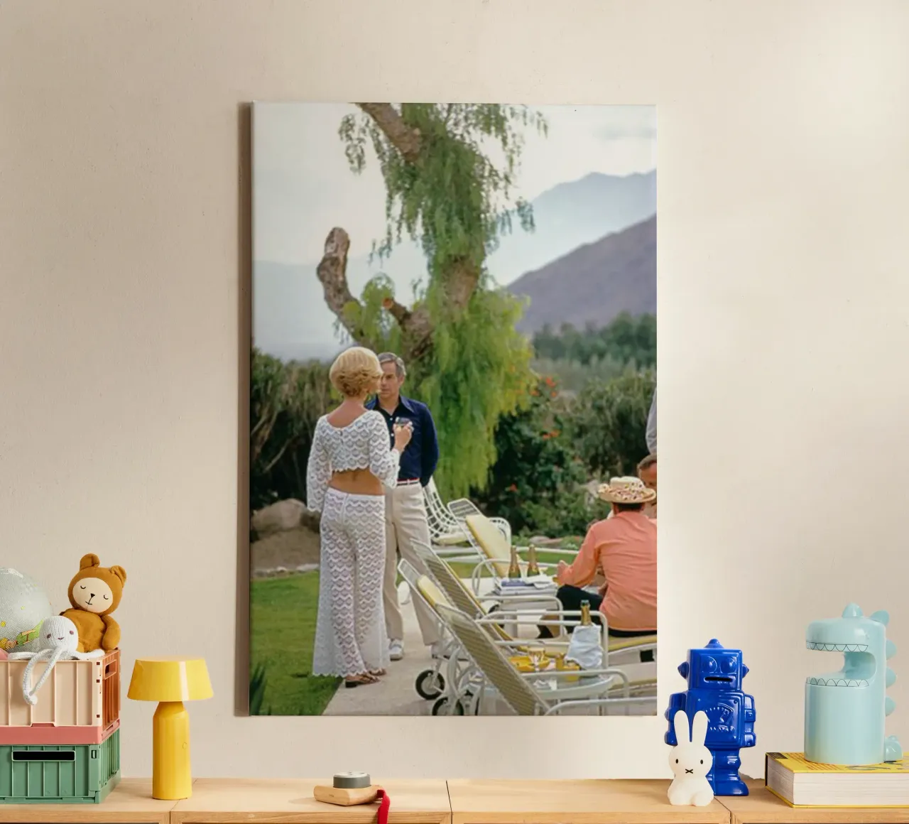 Slim Aarons - Racconta una storia tela da The Poster UK