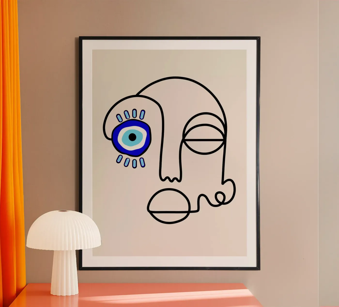 Böses ist nicht erlaubt Poster von Shatha Al Dafai