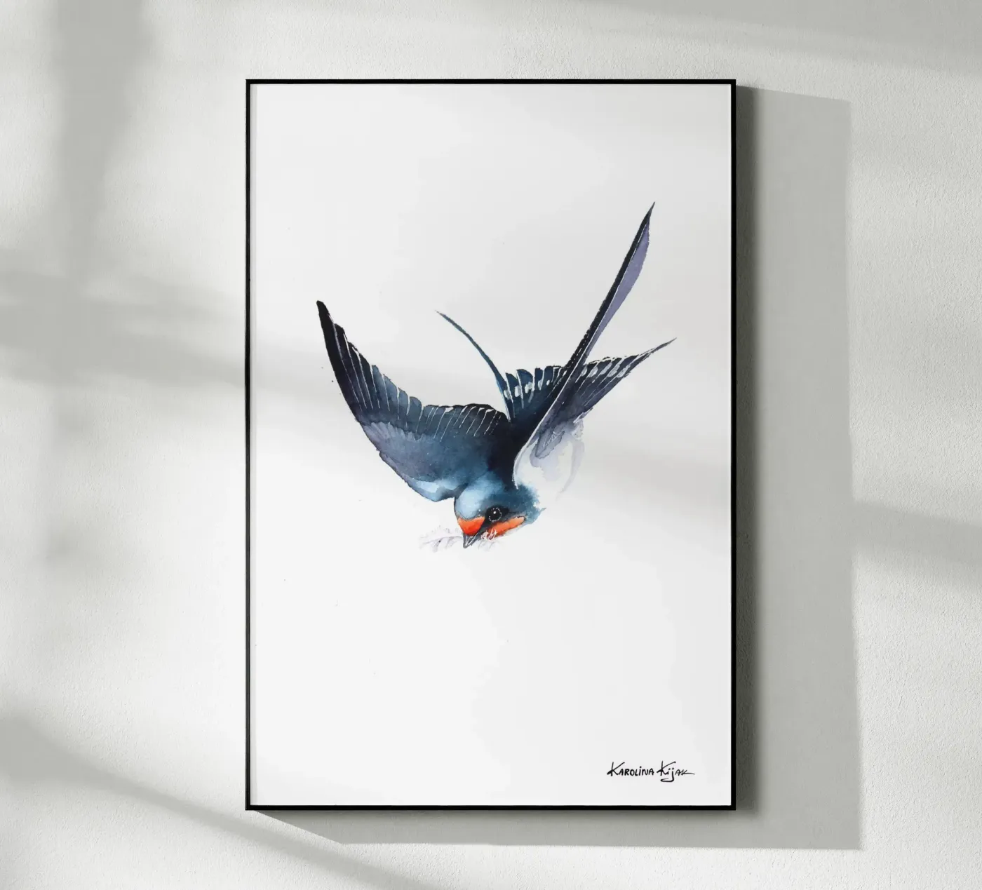 Barn swallow plexiglass da Karolina Kijak