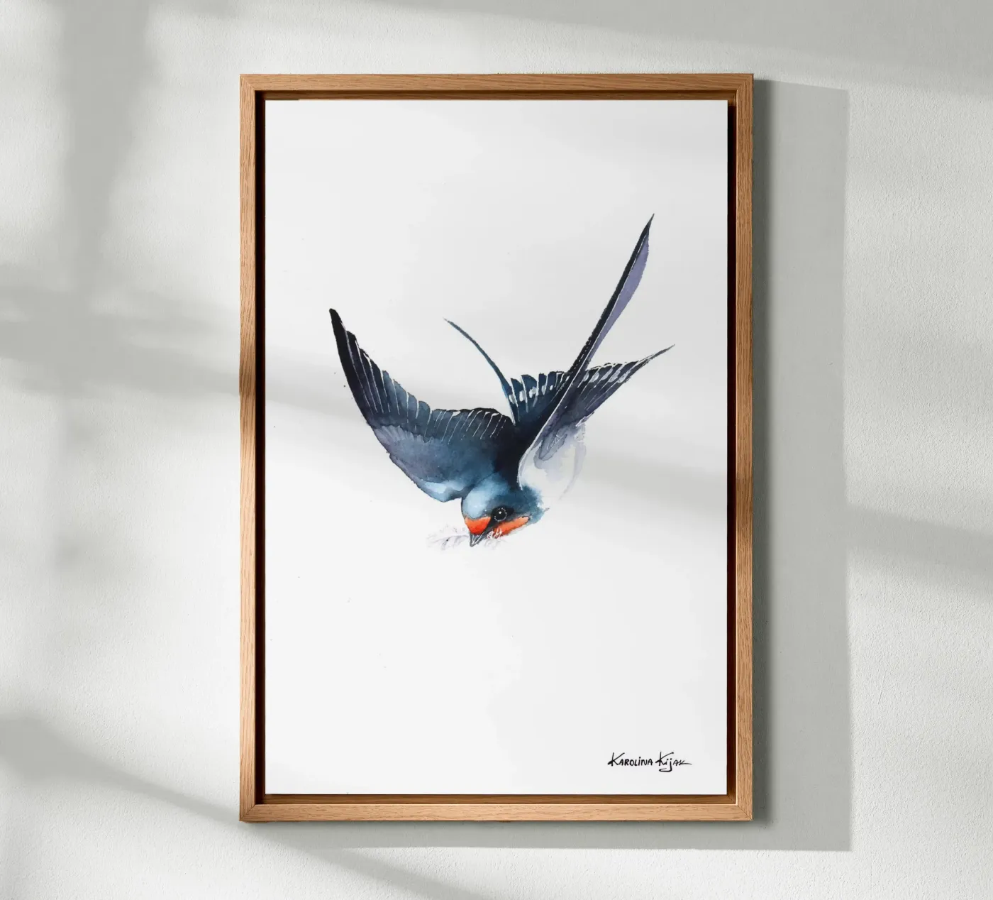 Barn swallow tela da Karolina Kijak