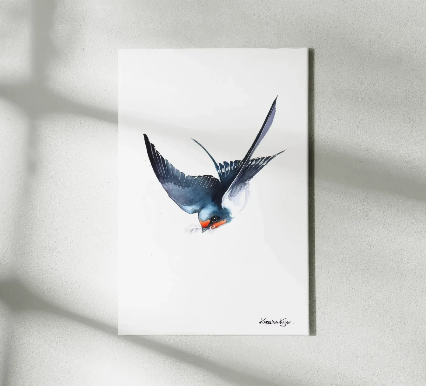 Barn swallow tela da Karolina Kijak