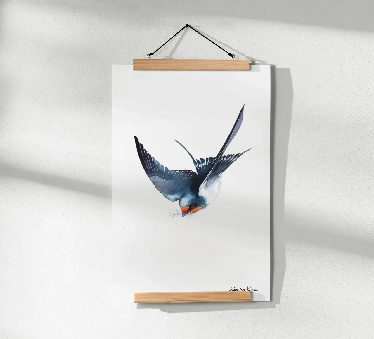 Barn swallow poster da Karolina Kijak