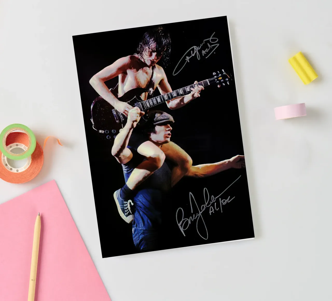 AC/DC notebook by Musadad Shop