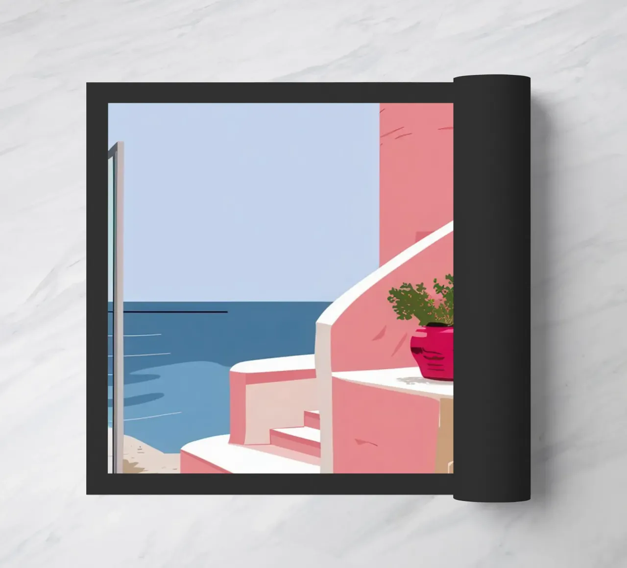 Scala del Mar Egeo zerbino da Thistle Bloom