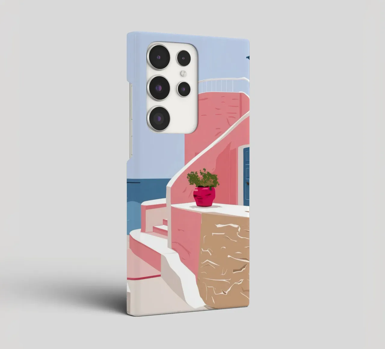 Scala del Mar Egeo cover samsung da Thistle Bloom