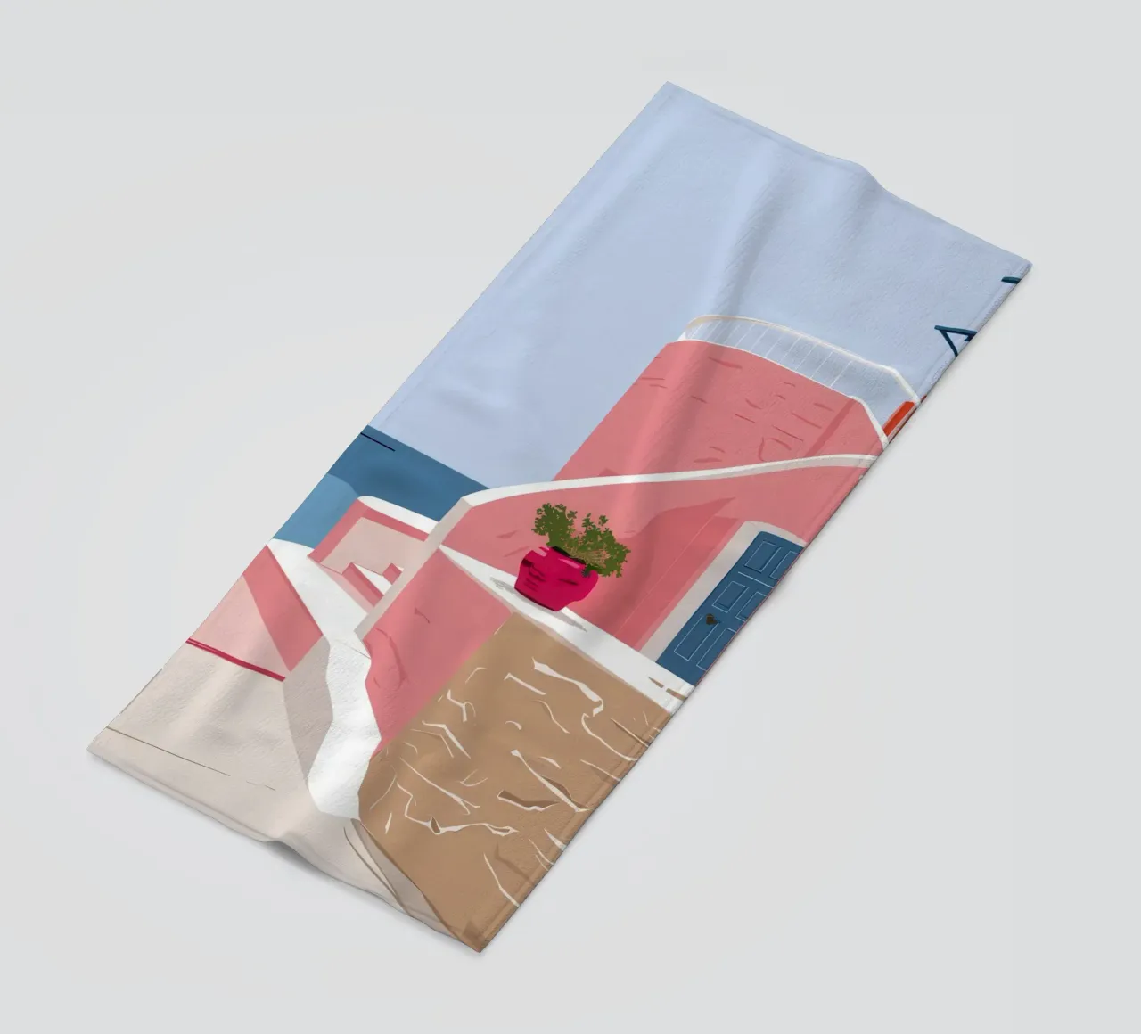 Scala del Mar Egeo telo mare da Thistle Bloom