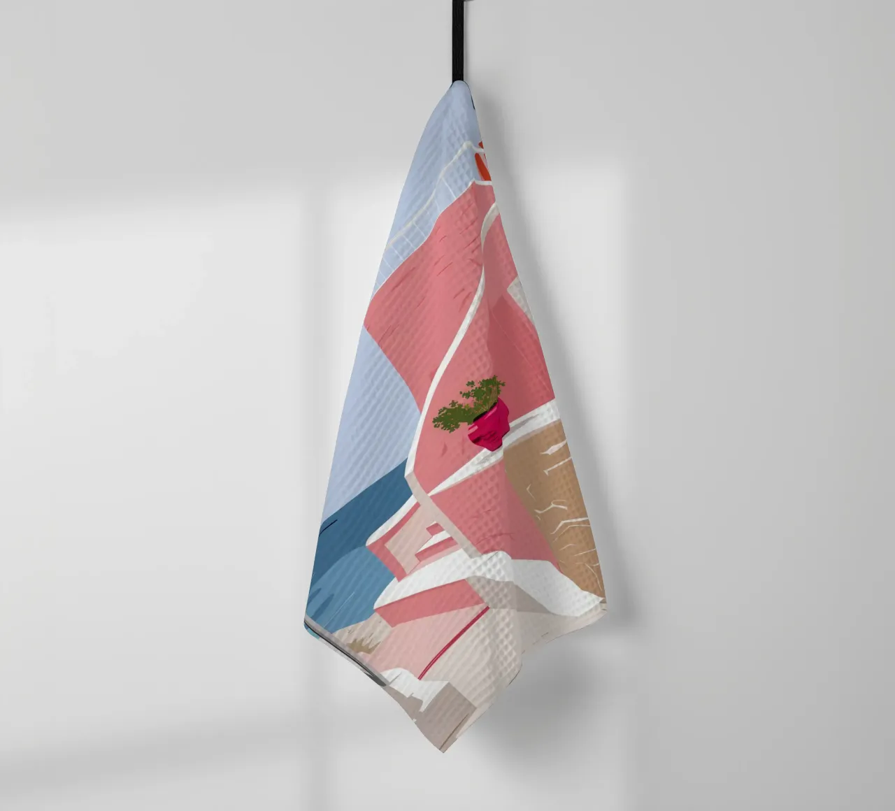 Scala del Mar Egeo canovaccio da cucina da Thistle Bloom