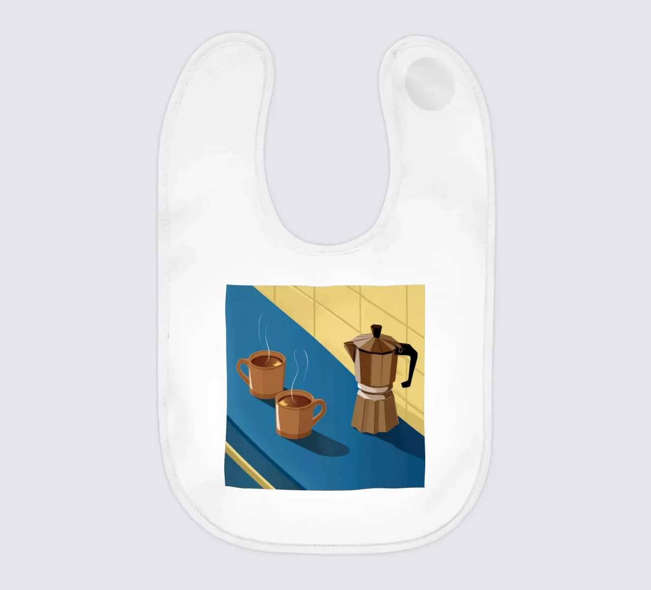 Momento del caffè mattutino bavaglino da Obs Canvas