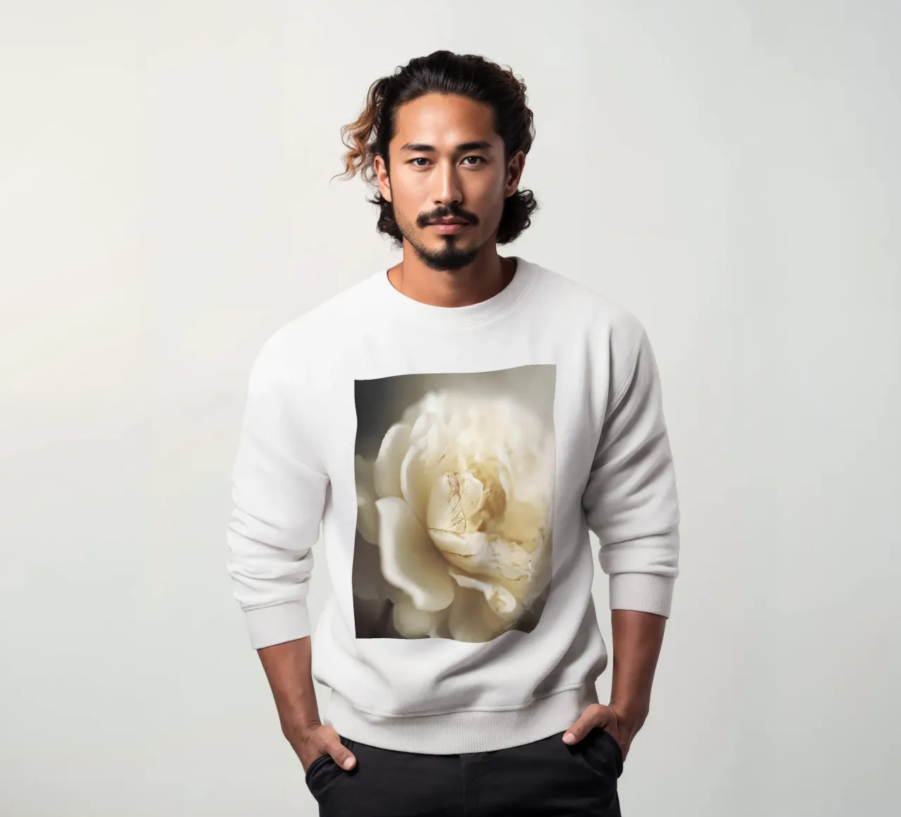 Peony In Soft Light felpa da treechild