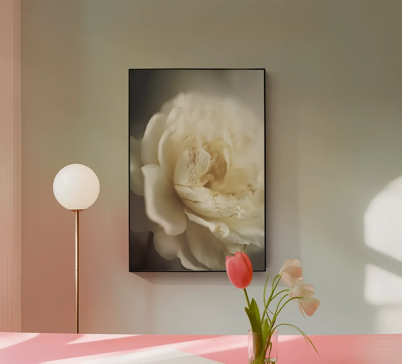 Peony In Soft Light metacrilato de treechild