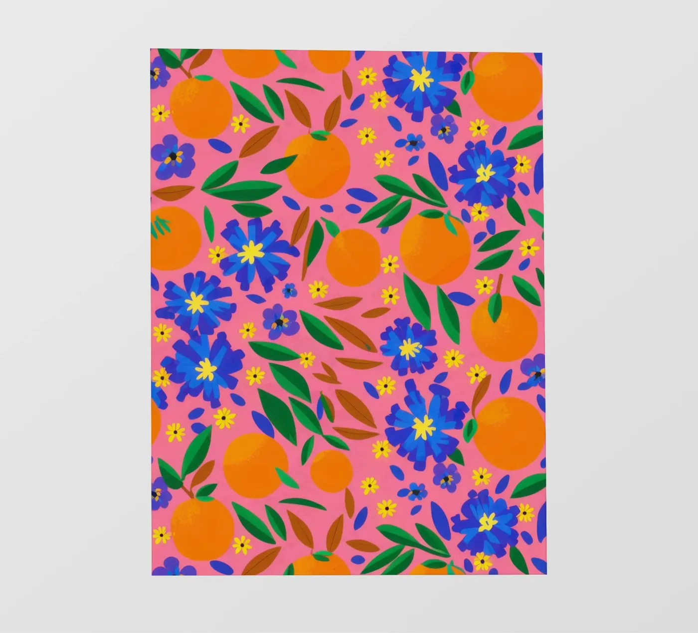 Motivo del boschetto di aranci pellicola backlit da Thistle Bloom