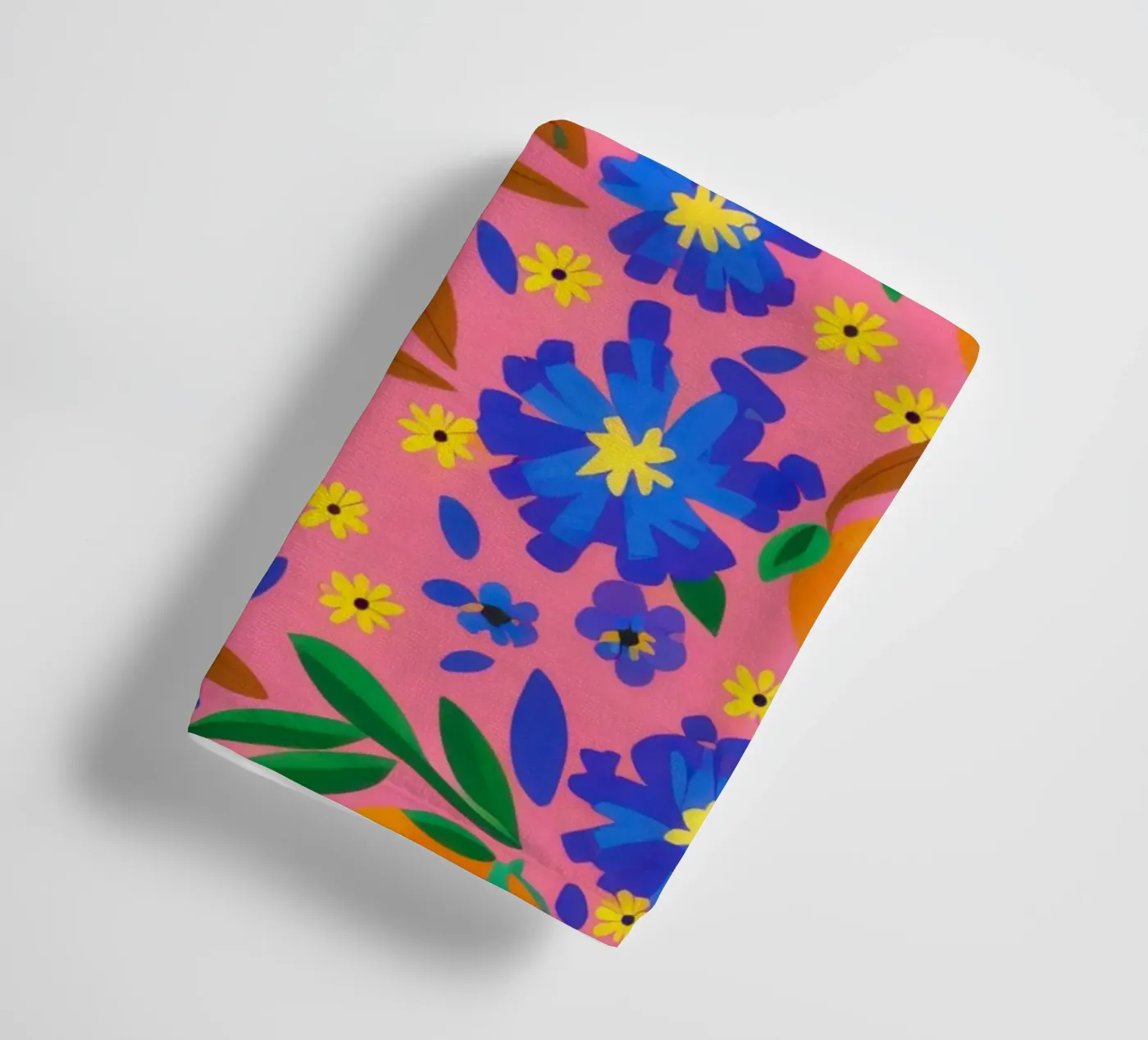 Orange Grove Pattern towel by Thistle Bloom