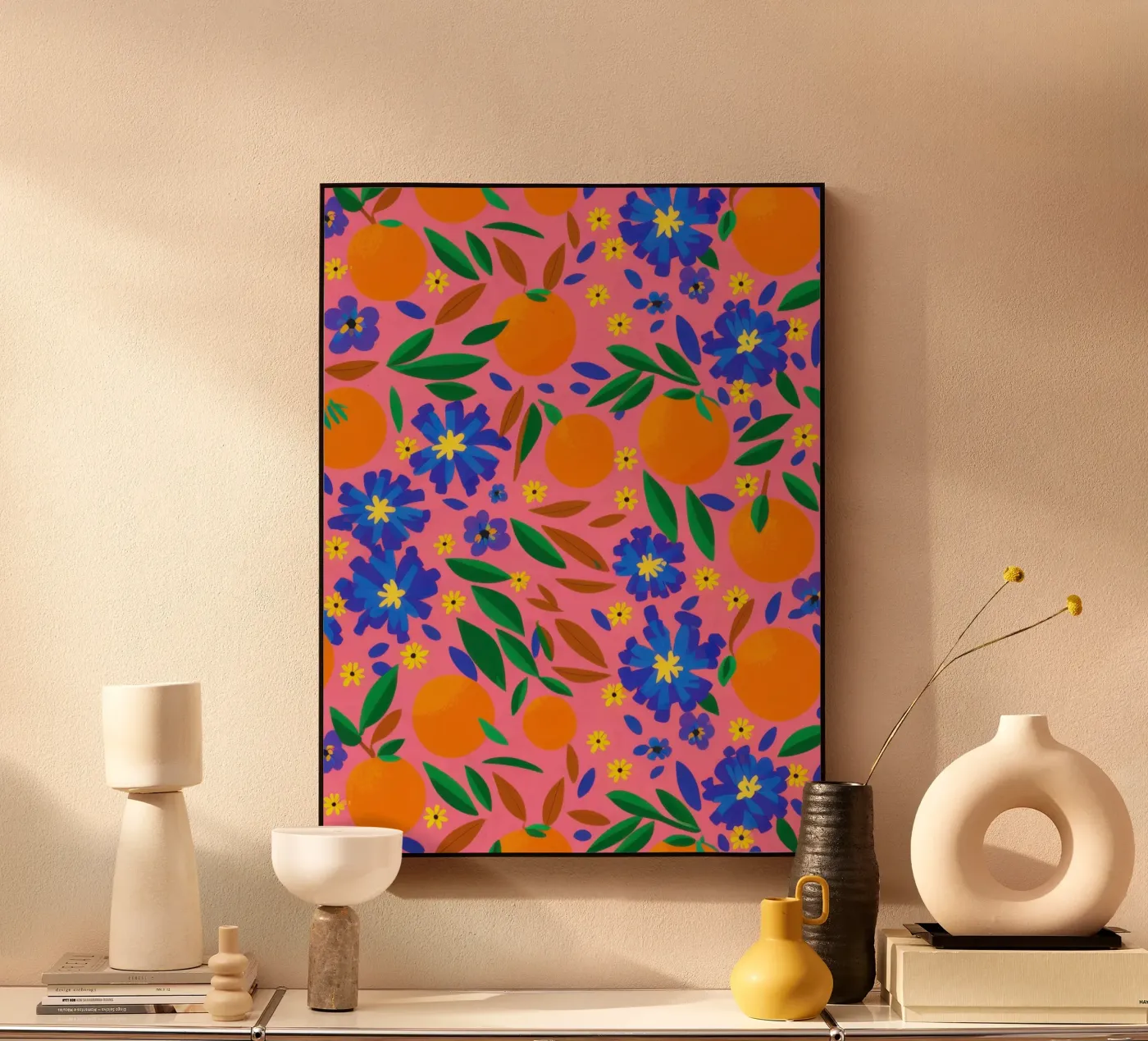 Orange Grove Pattern plexiglass da Thistle Bloom