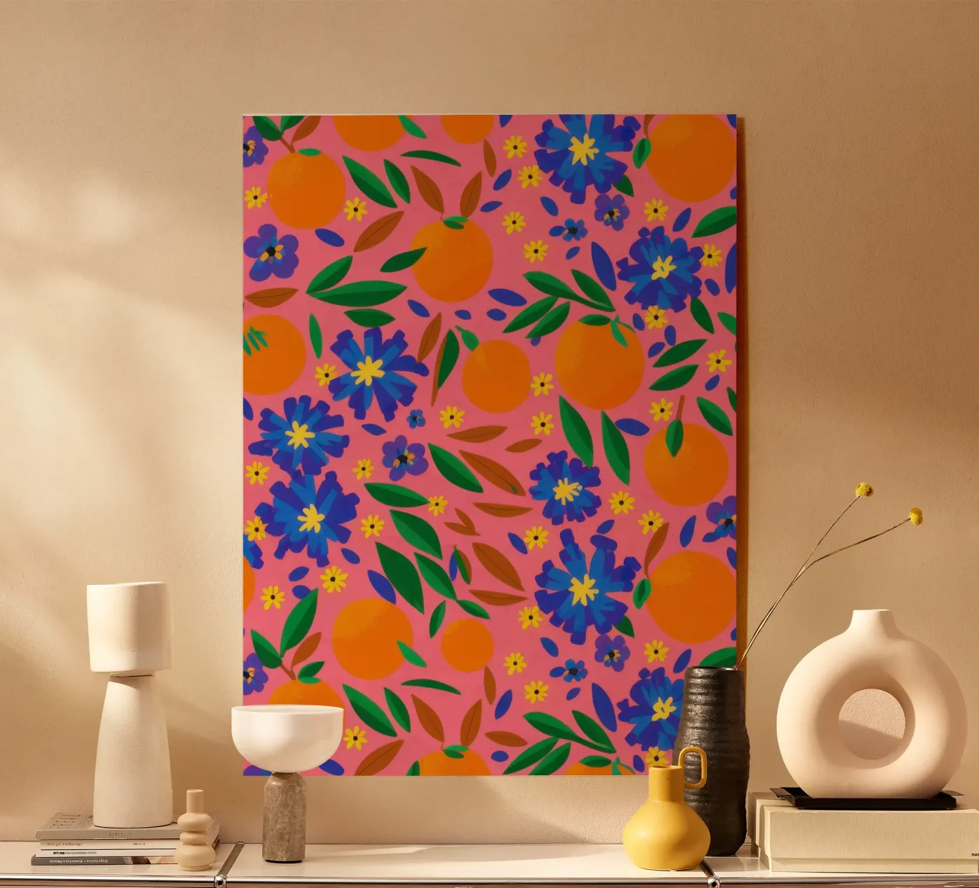 Orange Grove Pattern plexiglass da Thistle Bloom