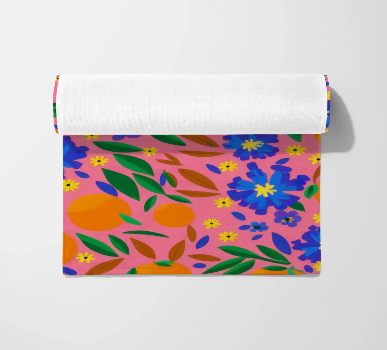 Orange Grove Pattern telo mare da Thistle Bloom