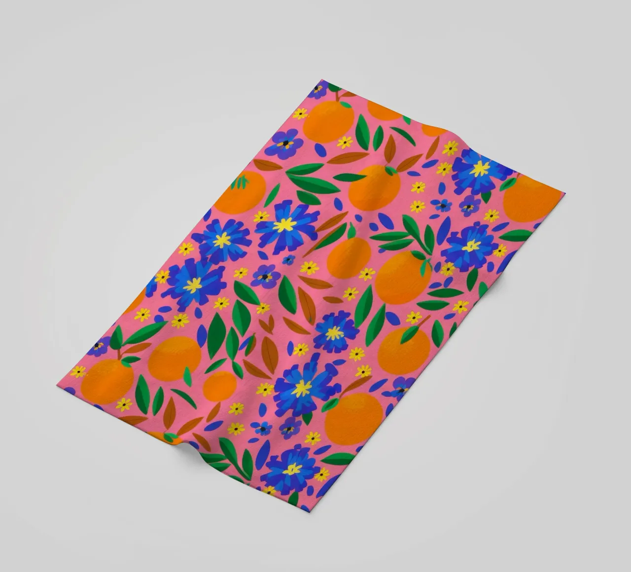 Orange Grove Pattern telo mare da Thistle Bloom