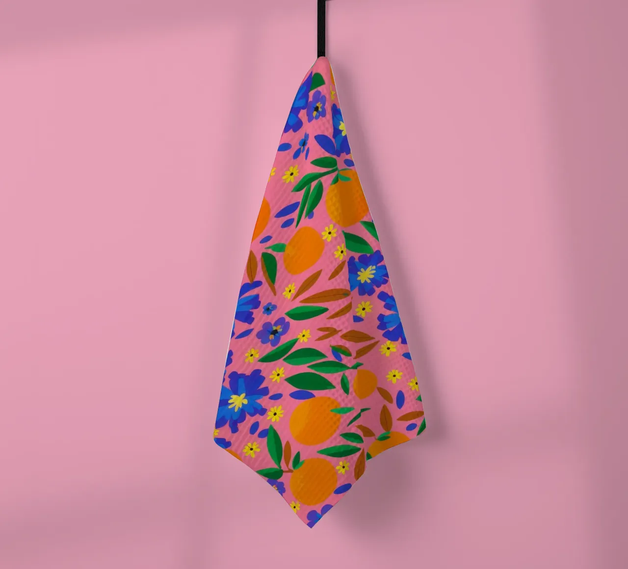 Motif de l'orangeraie torchon de Thistle Bloom