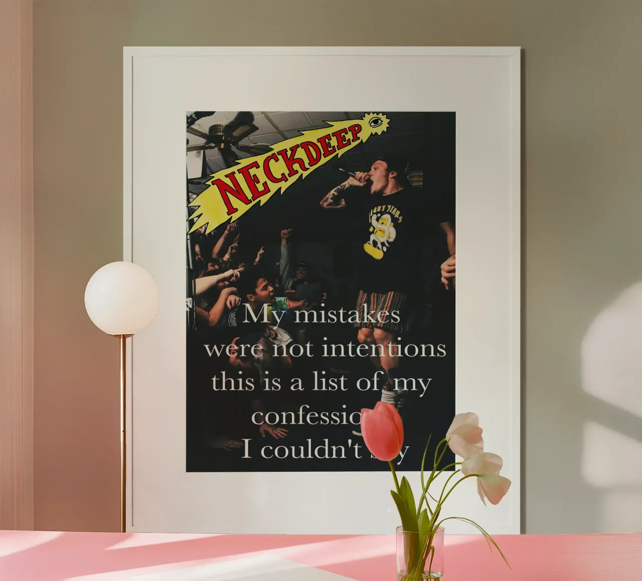 Neck Deep poster da Musadad Shop