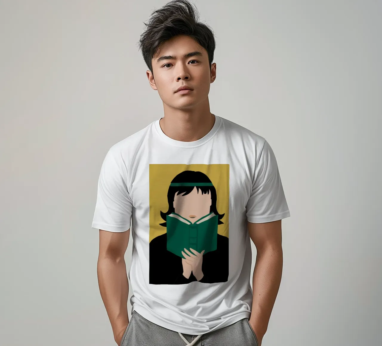 Assorbiti da un libro t-shirt da Thistle Bloom