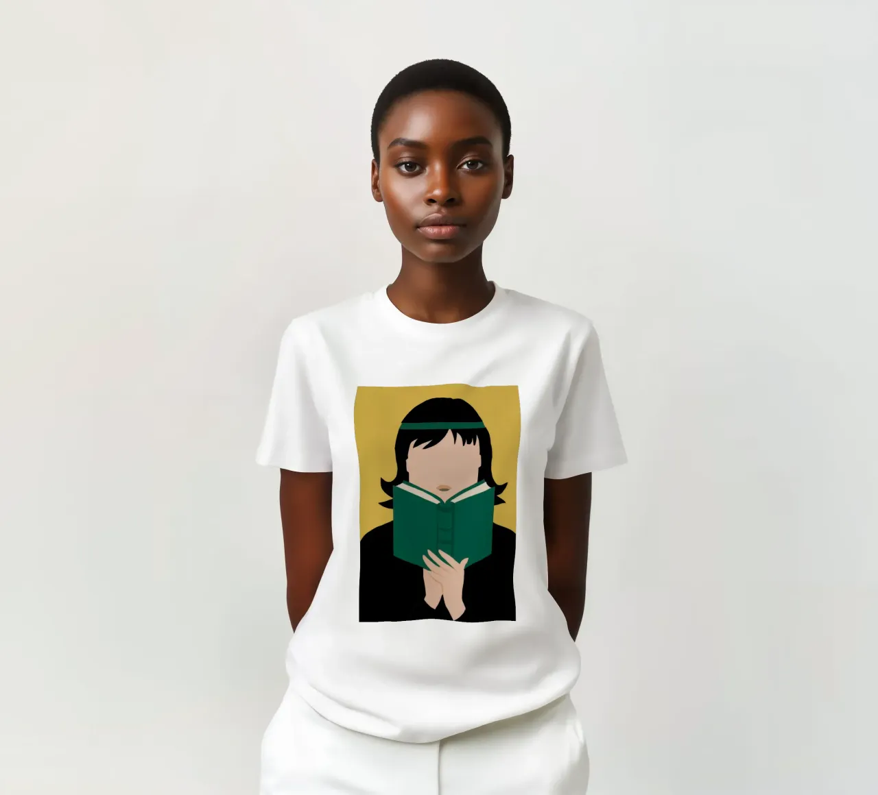 Assorbiti da un libro t-shirt da Thistle Bloom