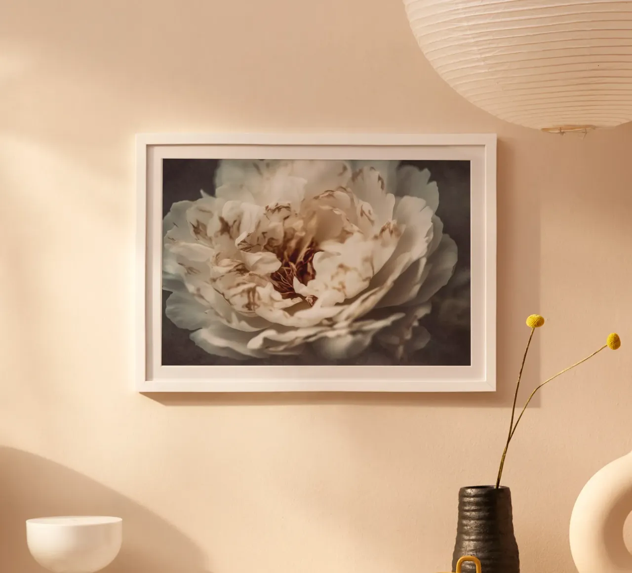 Nostalgic Nature No 21 poster con telaio in legno da treechild