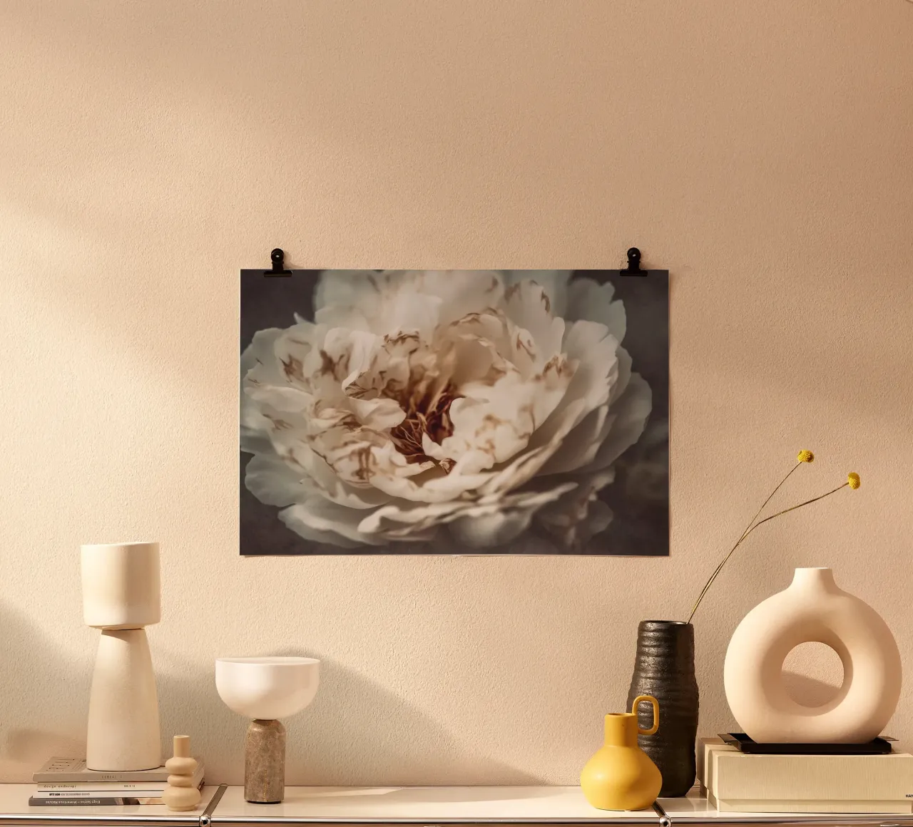 Nostalgic Nature No 21 poster con telaio in legno da treechild