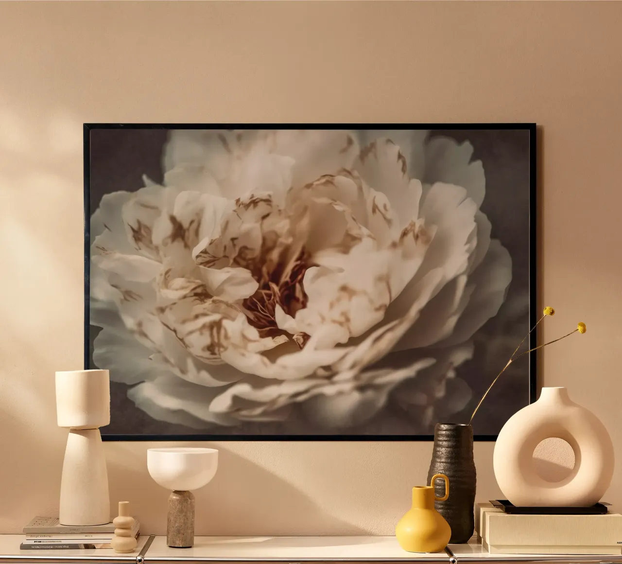 Nostalgic Nature No 21 poster con telaio in legno da treechild