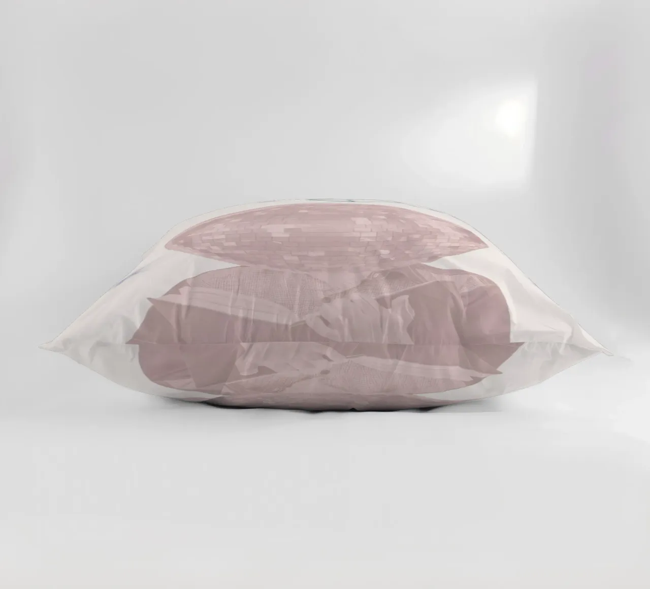 "Chase Your Dreams" Pastel Disco Ball Art Print decorative cushion by homdeco