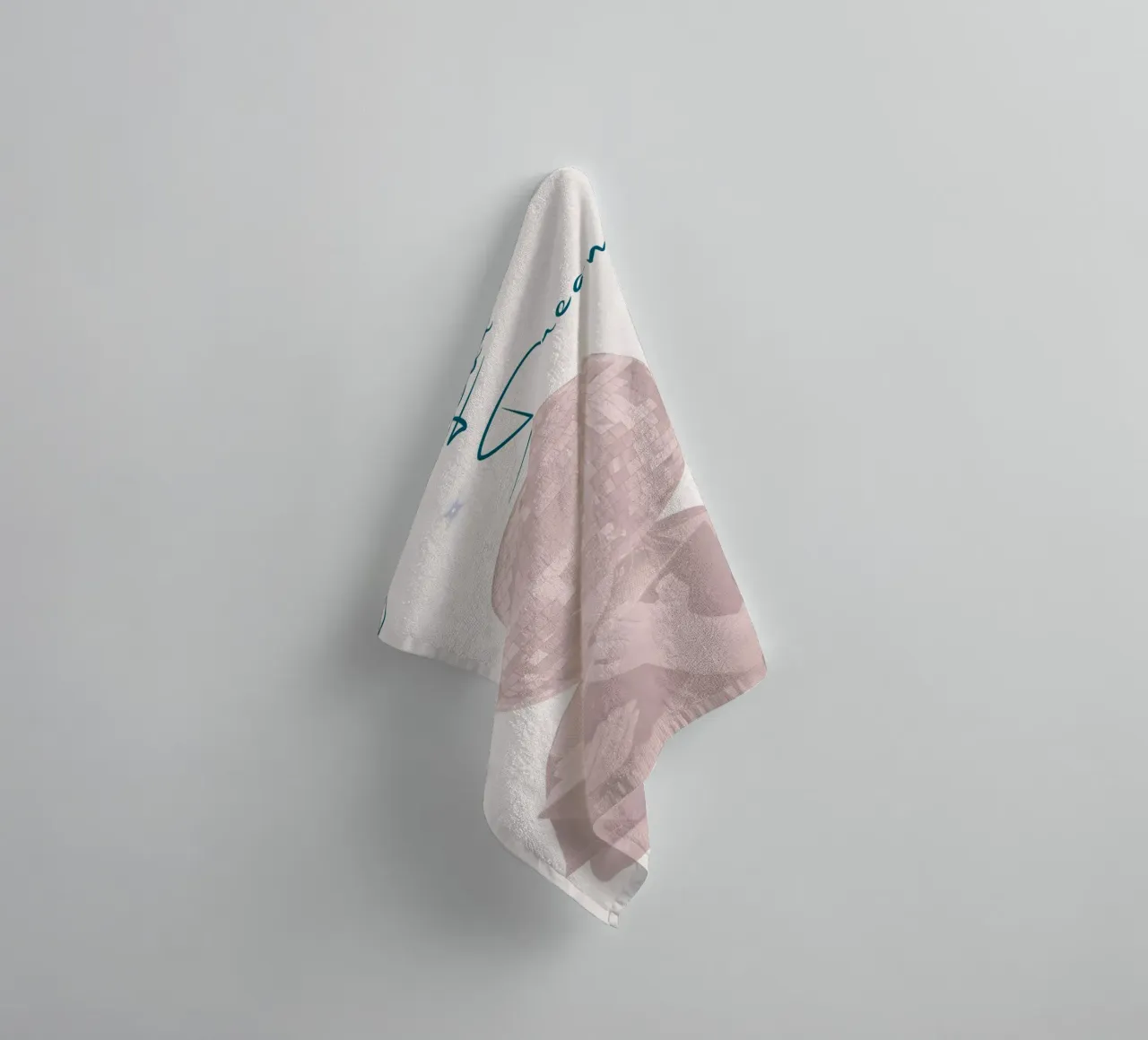 "Chase Your Dreams" Pastel Disco Ball Art Print towel by homdeco