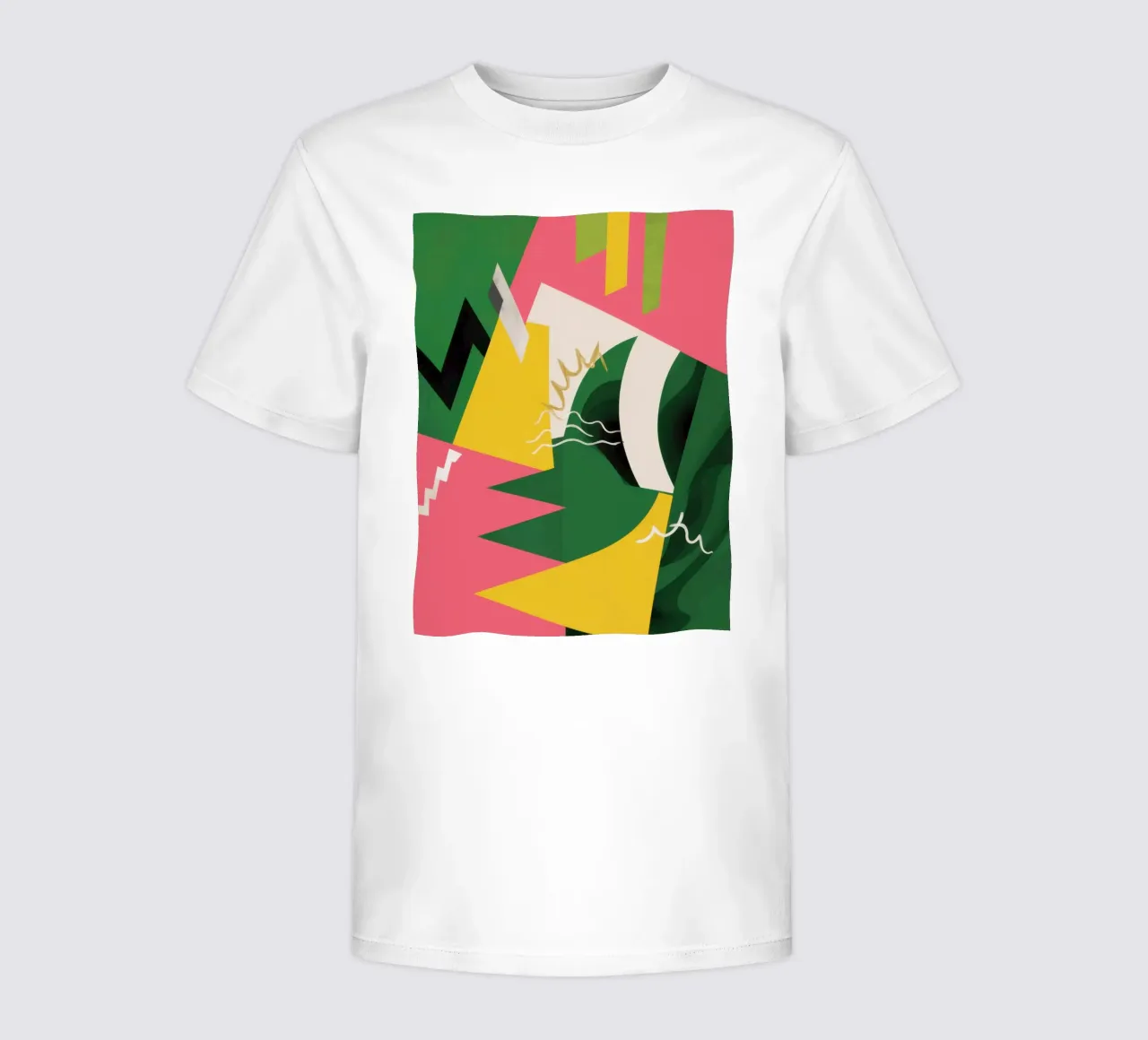 Collisione di frammenti geometrici t-shirt bambini da Thistle Bloom