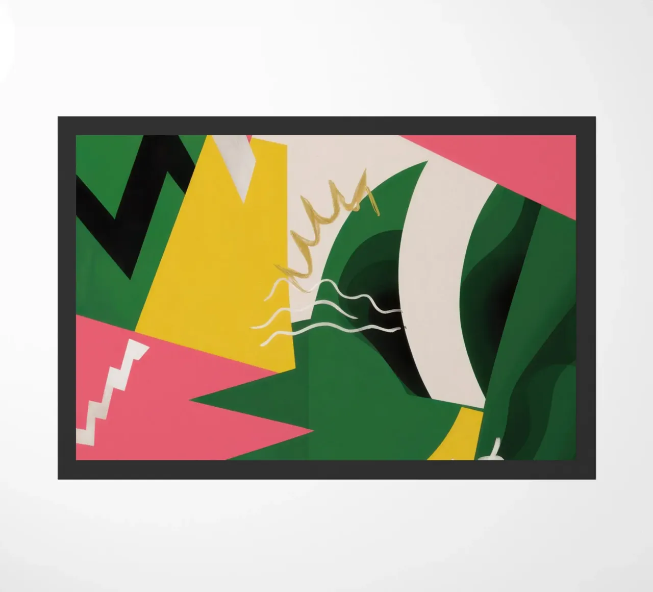 Collisione di frammenti geometrici zerbino da Thistle Bloom