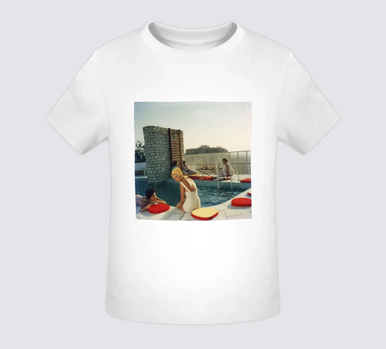 Slim Aarons - Sexy bikini baby t-shirt by The Poster UK