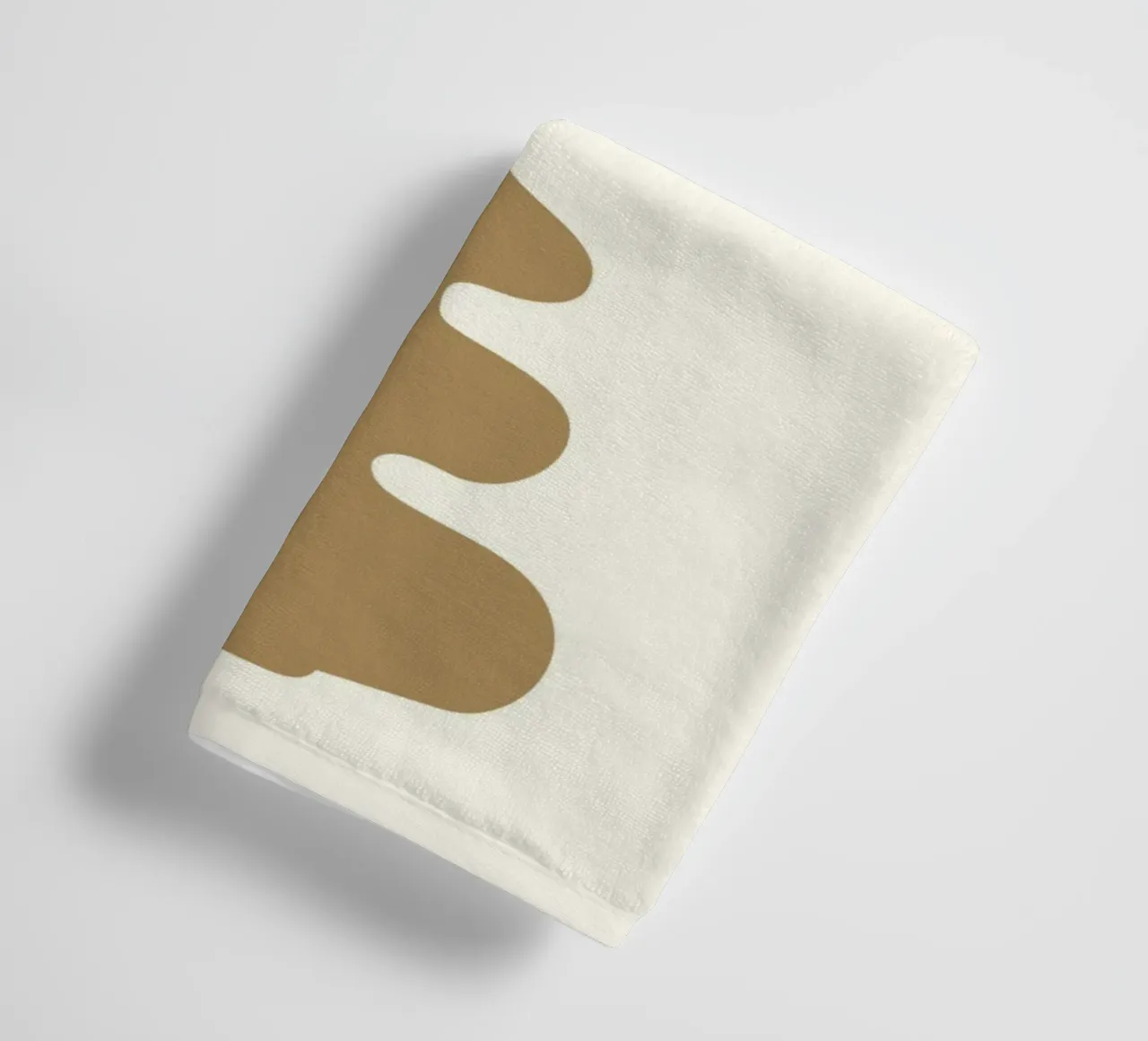 Boho Botanical Vase Minimalist Poster Print towel by vintagepod