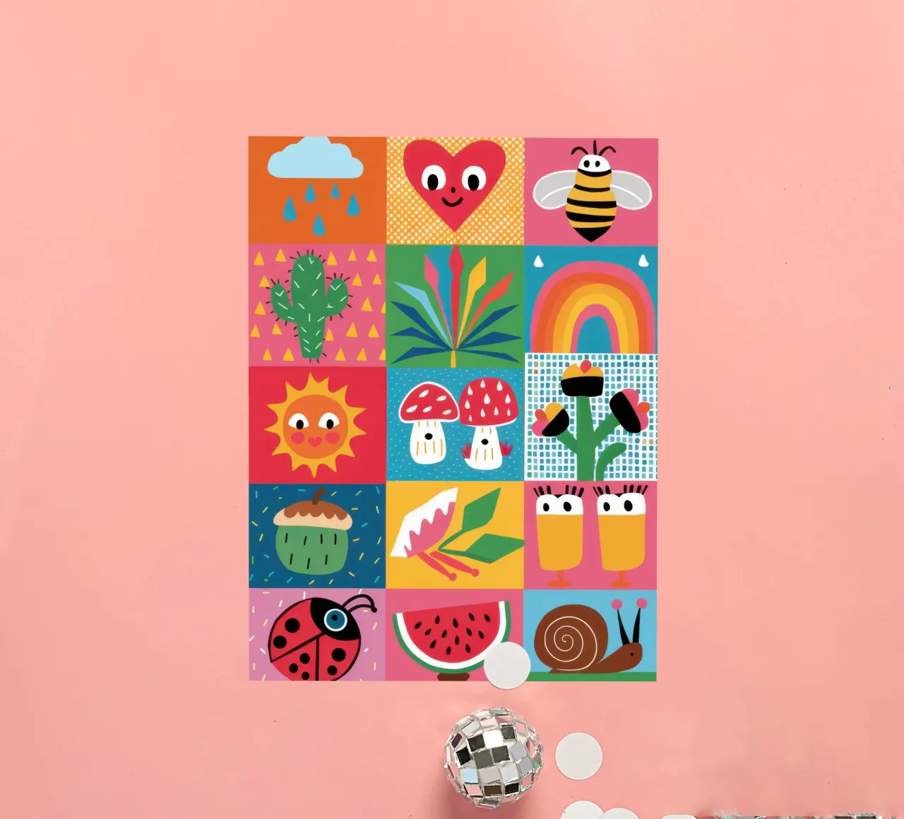 Cute Garden Patchwork sticker by Thistle Bloom
