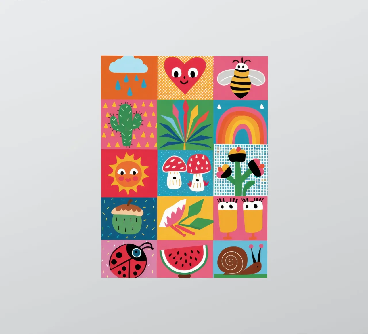 Cute Garden Patchwork sticker by Thistle Bloom