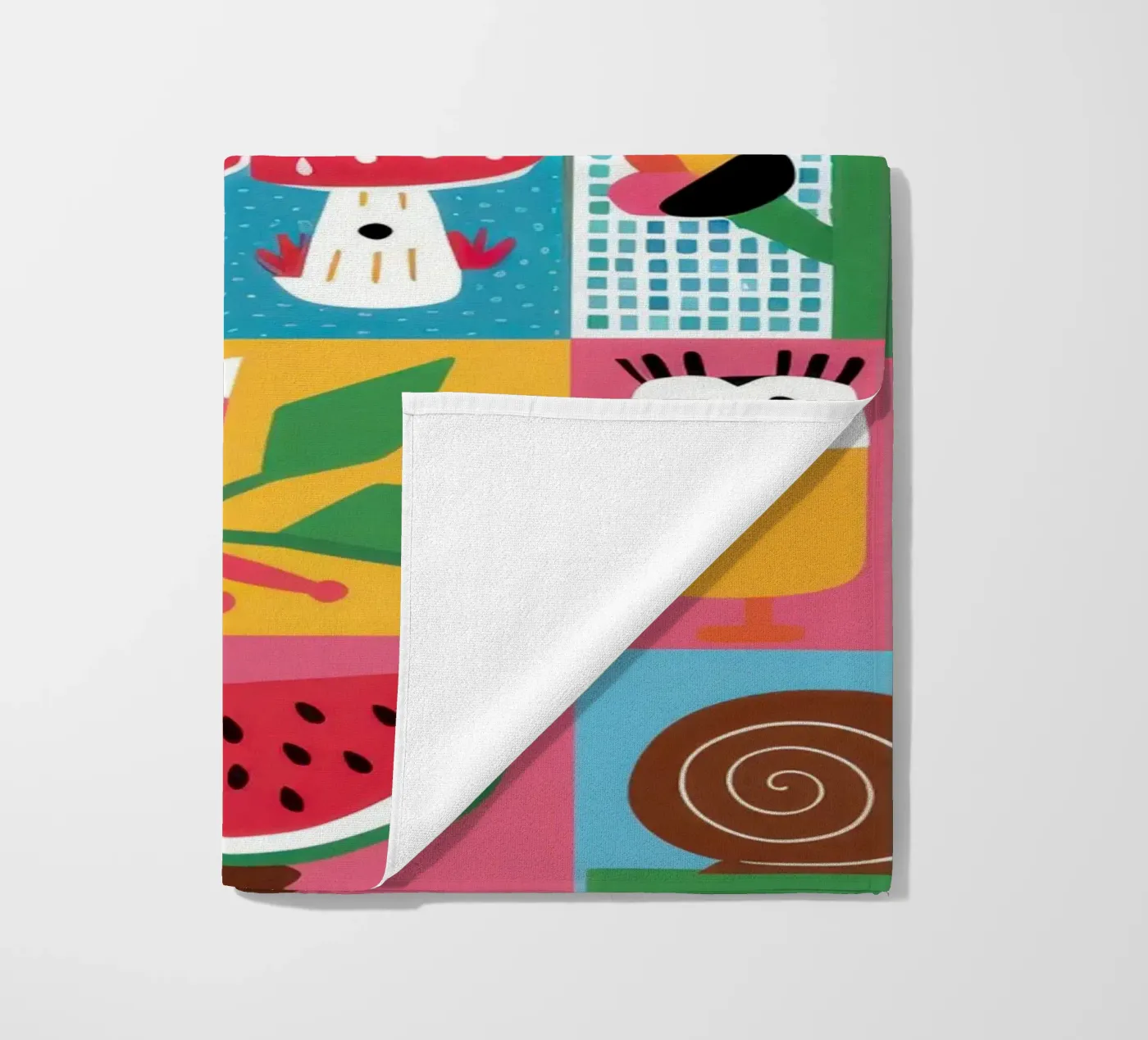 Giardino carino Patchwork telo mare da Thistle Bloom