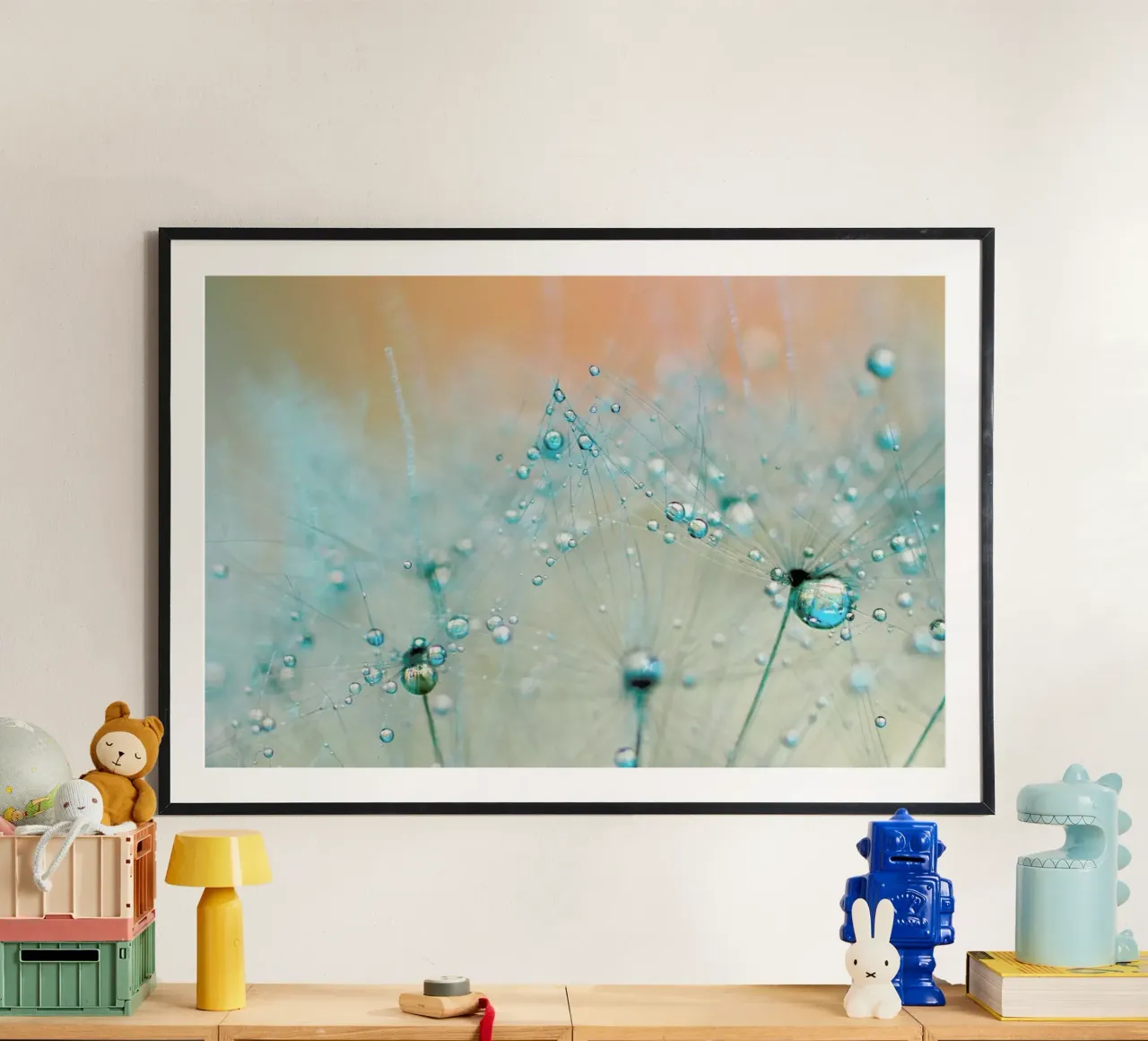 droplets of aqua carta hahnemühle da Ingrid Beddoes