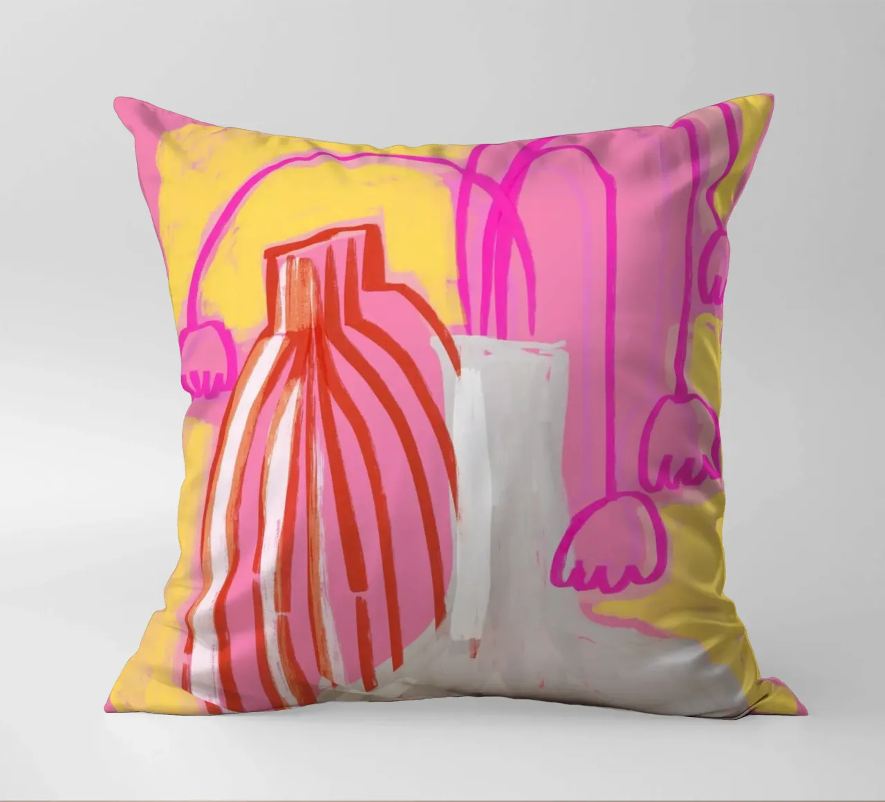 Neon Still Life No 5 cuscino da treechild
