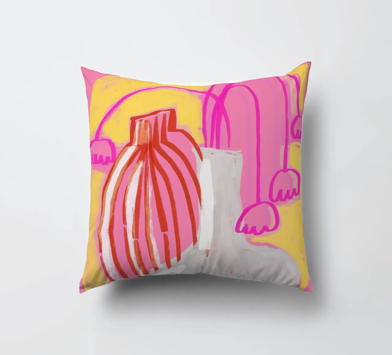 Neon Still Life No 5 cuscino da treechild