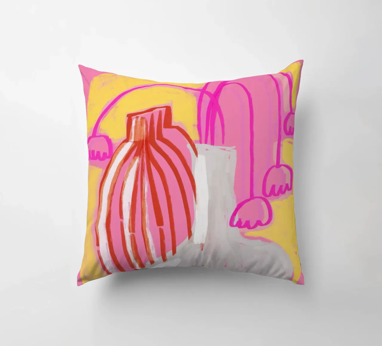 Neon Still Life No 5 cuscino da treechild
