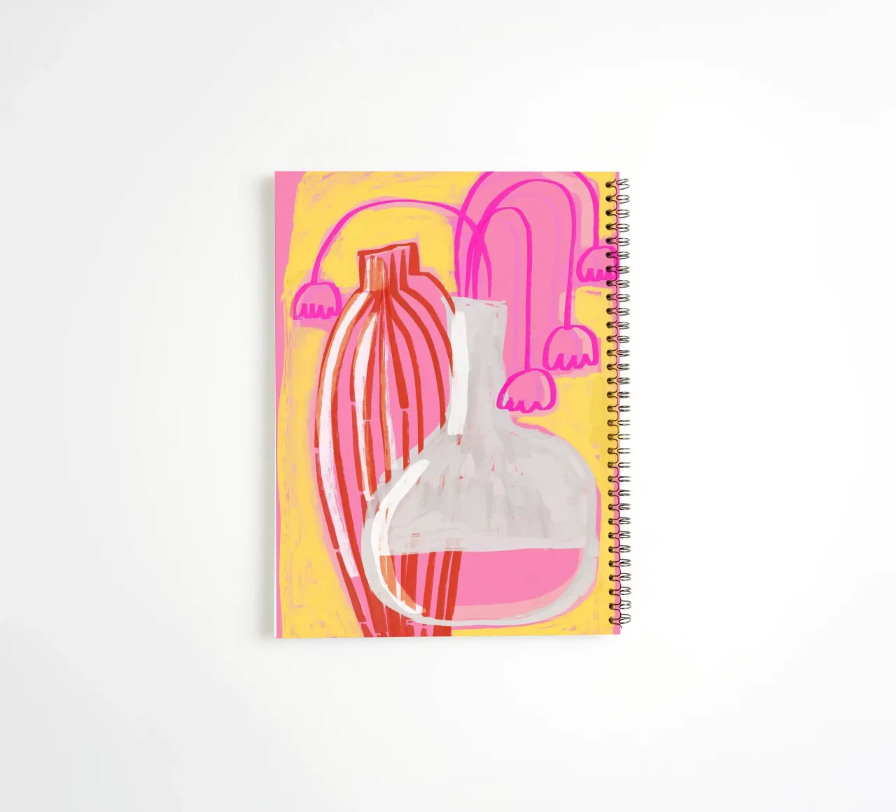 Neon Still Life No 5 spiral notebook by treechild