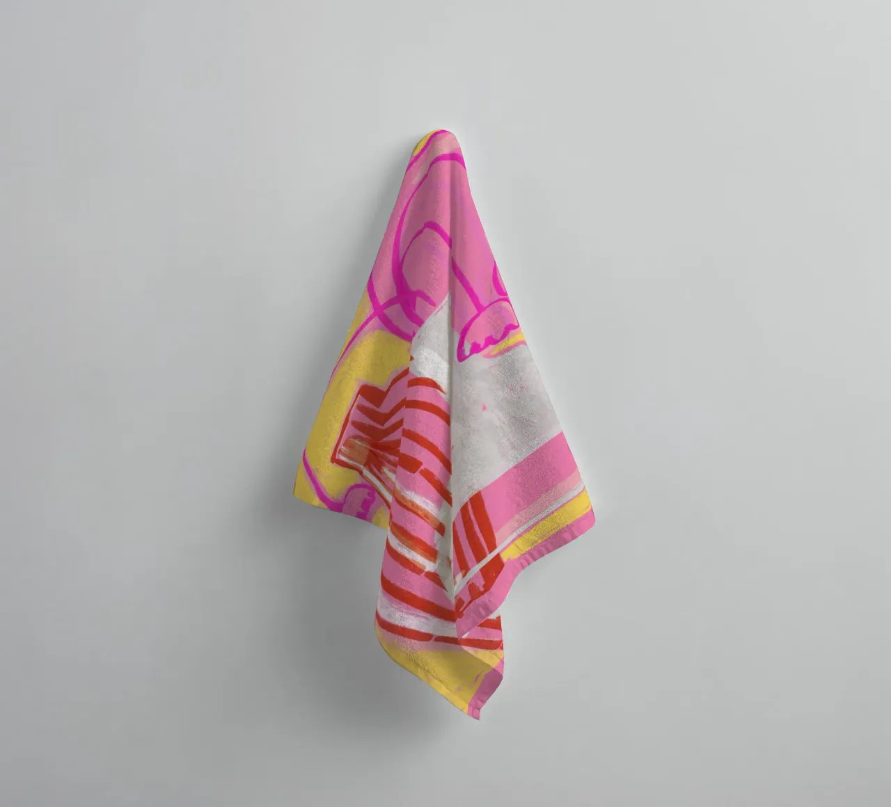 Neon Still Life No 5 asciugamano da bagno da treechild