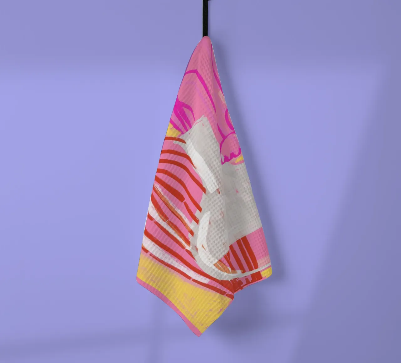Neon Still Life No 5 canovaccio da cucina da treechild
