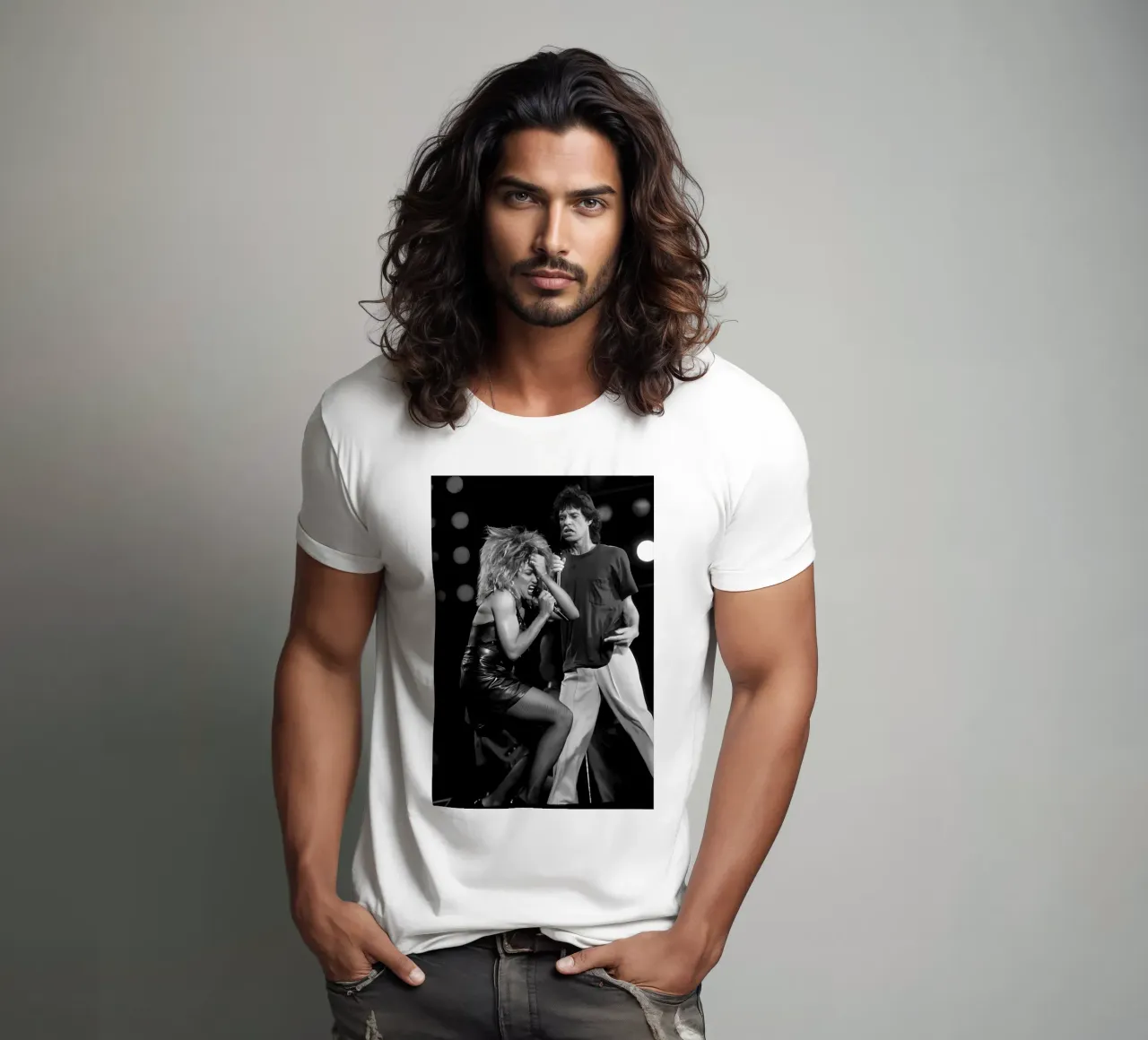 David Bowie sagte zu Tina Turner T-Shirt von NEVER OVER SALE