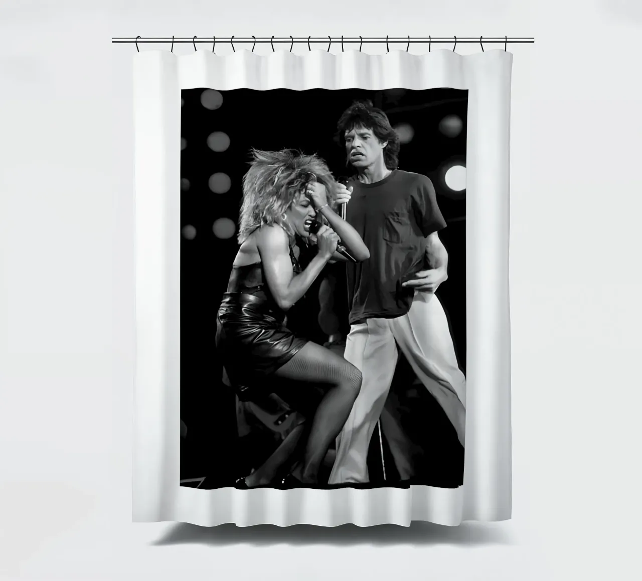 David Bowie sagte zu Tina Turner Duschvorhang von NEVER OVER SALE