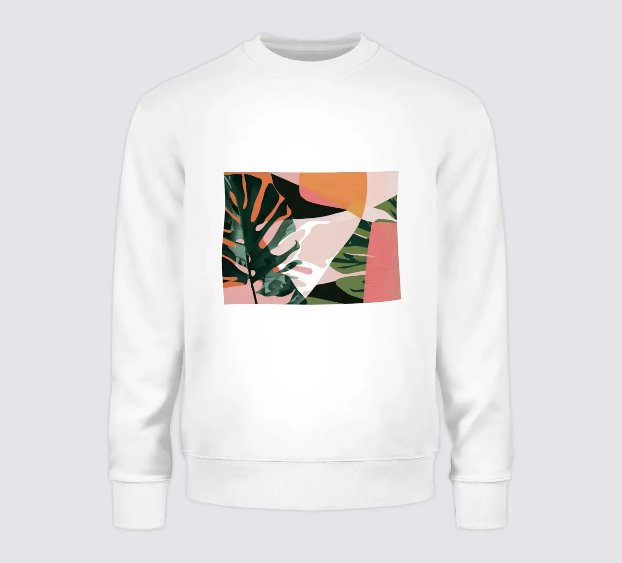 Forma Monstera Astratto felpa da Obs Canvas