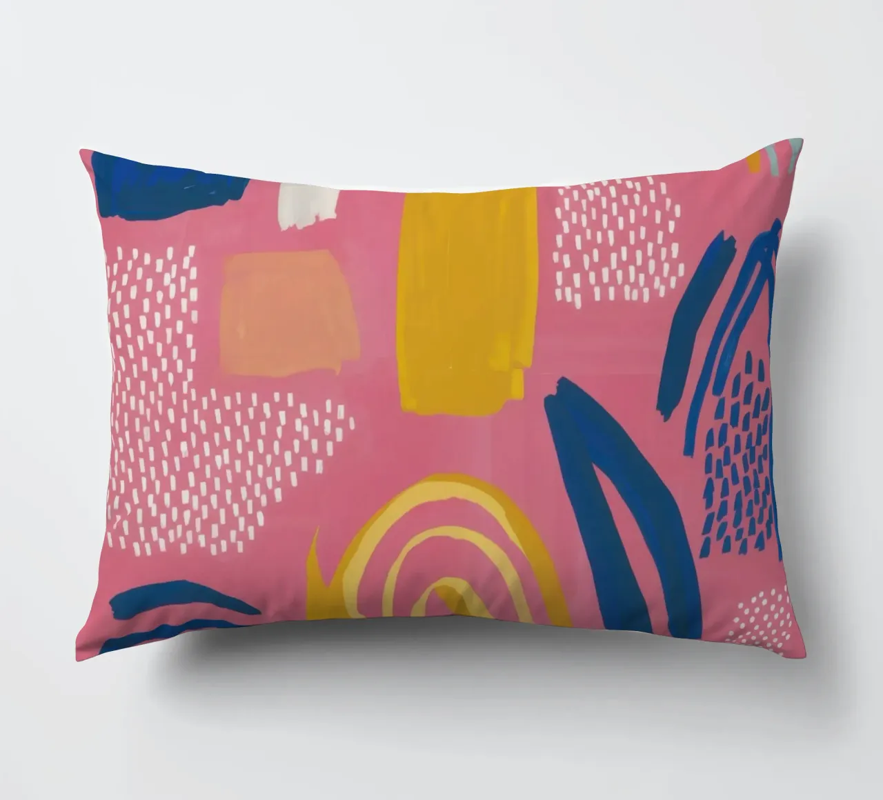 Speelse boog abstract kussen van Thistle Bloom
